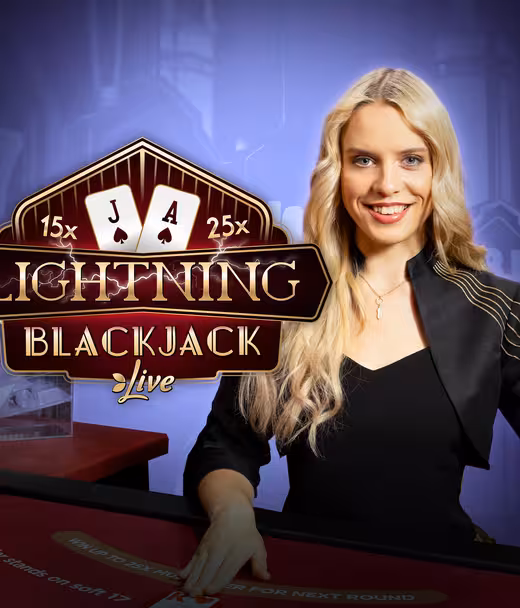 Lightning Blackjack Live
